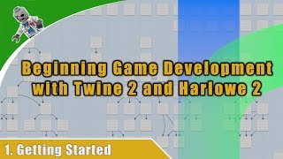 Beginning Game Development with Twine 2 and Harlowe 2  Interactive Fiction Tutorial for Beginners [upl. by Sikleb221]