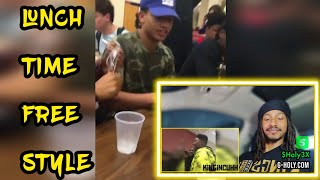 9 Million Views Lunch Time Freestyle 🔥 reaction [upl. by Moscow451]