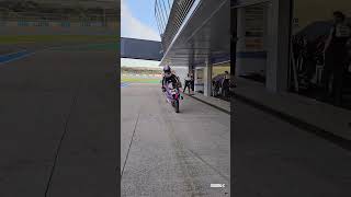 A stoppie to end the day 🤩  WorldSBK [upl. by Adelaide]