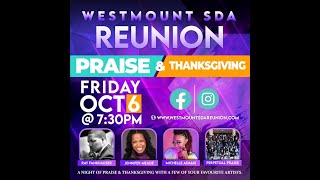 SABBATH VESPERS PRAISE AND WORSHIP SERVICE • WESTMOUNT SDA REUNION 2023 [upl. by Mundford]