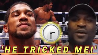 BREAKING NEWS❗🚨OH OHHH ANTHONY JOSHUA TRICKED ME FRANCIS NGANNOU ACCUSES JOSHUA OF SABOTAGE [upl. by Noxin]