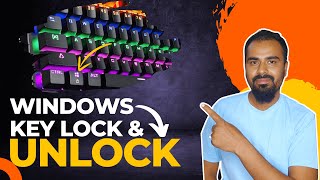 How to Unlock Windows key Keyboard Window Key Lock and Unlock [upl. by Einahpehs211]