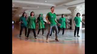 Baila Morena Line Dance DEMO [upl. by Ydnys456]