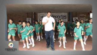 Coreografía intento de guinness record de actividad física en colegios de colombia PARTE 011flv [upl. by Kirven]