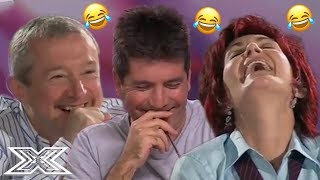 OLD BUT GOLD  Judges TRY NOT TO LAUGH Challenge  X Factor Global [upl. by Ajan491]