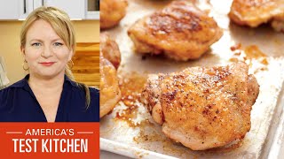 How to Make the Best OvenRoasted Chicken Thighs with Bridget Lancaster [upl. by Nee601]