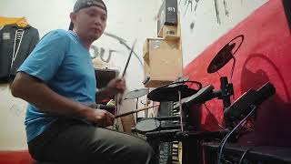 Test Elektrik Drum Dtx Yamaha extra Pad Cymbal [upl. by Aissej140]