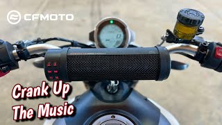 2023 Budget Friendly Handle Bar Mounted Speaker Options by KURYAKYN [upl. by Schnell269]