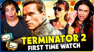 TERMINATOR 2 JUDGMENT DAY Movie Reaction  Arnold Schwarzenegger  Linda Hamilton  James Cameron [upl. by Shae]