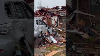 War Zone Tornado Leaves Heavy Damage in Oklahoma City [upl. by Nagel59]