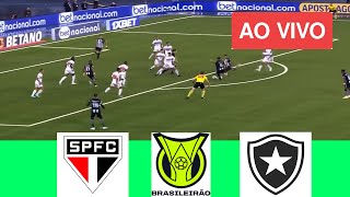 SAO PAULO X BOTAFOGO AO VIVO I BRASILEIRAO SERIE A 2024 ASSISTA HOJE [upl. by Dagney]