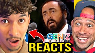 Gen Z Rapper FIRST time REACTION to Luciano Pavarotti sings quotNessun dormaquot He is so W GFM719 [upl. by Nerval575]