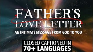 Fathers Love Letter  An Intimate Message From God To You [upl. by Wash]