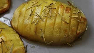 PATATAS AL HORNO CON ROMERO  BAKED POTATOES WITH ROSEMARY [upl. by Winebaum]