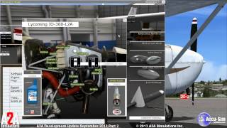 A2A AccuSim C172 Trainer Development Video Part 2 of 3 [upl. by Ahsinod]