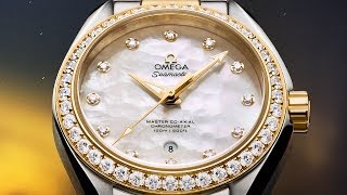 Seamaster Aqua Terra Ladies Master CoAxial  OMEGA [upl. by Ymassej]