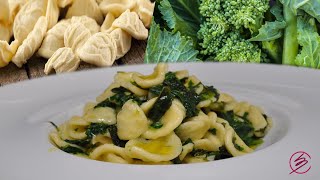 Orecchiette Con le Cime di Rapa Ricetta Originale [upl. by Rennold]