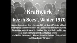 Kraftwerk  Live in Soest Germany November 1970 [upl. by Anatolio249]