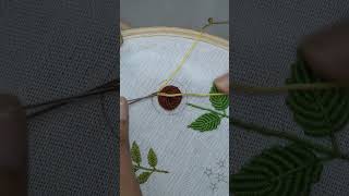 Hand Embroidery Flower [upl. by Metsky911]