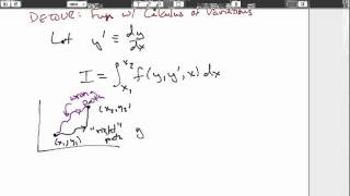 222 Lagrangian Mechanics Derivation [upl. by Gildus]