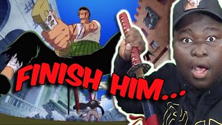 ZORO IS ONCE AGAIN STANDING ON BUSINESS One Piece Reaction Ep 117119 [upl. by Filemon]