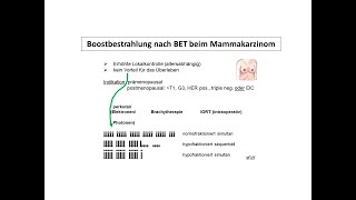 Boostbestrahlung beim Mammakarzinom  Strahlentherapie Prof Hilke Vorwerk [upl. by Enillebyam]