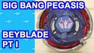 Beyblade Big Bang Pegasis Pt 1 Beyblades MFB4D Review Unboxing [upl. by Gypsy]