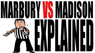 Marbury v Madison Explained US History Review [upl. by Yraeg]