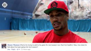 Derrick Rose on the Injury Toughest Guy to Guard in the NBA Dealing with Criticism amp more Fan QampA [upl. by Eihpos]