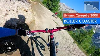 Livigno Carosello 3000  Tutti Frutti  Roller Coaster trail [upl. by Sherlock]