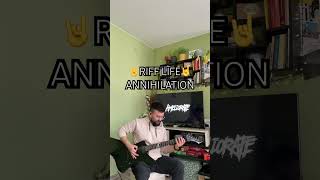 🤘Riff Lifeameliorateband🤘ameliorateband guitar bass shorts reels metal heavymetal [upl. by Kenneth]