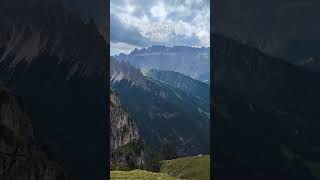 Val Gardena hiking trekking dolomites italy italia travel dolomiti mountains valgardena [upl. by Weldon]