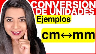 CONVERTIR CENTÍMETROS a MILÍMETROS y de MILÍMETROS a CENTÍMETROS  Convertir de mm a cm y de mm a cm [upl. by Haodnanehs]