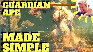 Sekiro  Guardian Ape Made Simple EASY Sunken Valley Bodhisattva Valley [upl. by Malo]