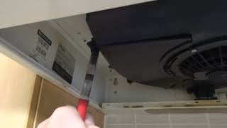 Cooker hood extractor carbon filter replacement [upl. by Allicerp355]