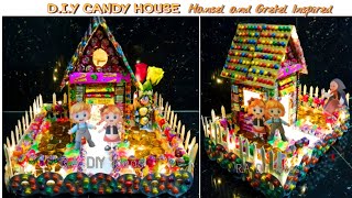 DIY CANDY HOUSE  Hansel and Gretel Inspired [upl. by Ardnasela252]