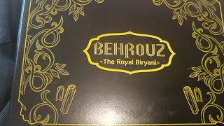 BEHROUZ BiryaniRoyal Taste of BiryaniReviewQuantityTaste EatSureZomatoSwiggyOnline Order [upl. by Blondelle]