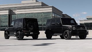 G WAGON TAKEOVER Badass All Black G63 AMG GWagons [upl. by Adidnac]