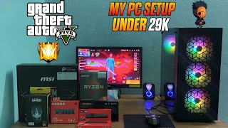 MY FREE FIRE GAMING PC UNDER 29K🔥😱 Izuku ff [upl. by Kelvin]