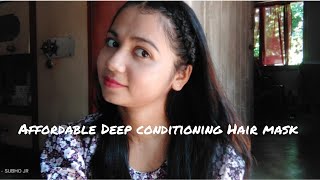 Affordable Deep conditioning Hair mask at HomeBest Deep conditioning Hair maskHair conditioning [upl. by Dira]