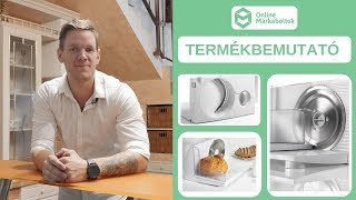 GORENJE R401W  szeletelő bemutató videó [upl. by Rimat]