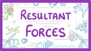 GCSE Physics  Resultant Forces amp Free Body Diagrams 42 [upl. by Traci]