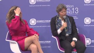 Womens Forum Global Meeting 2013  More women leaders in the workplace How can CEOs lean in [upl. by Caruso]