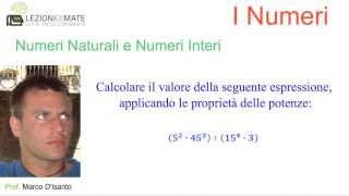 Calcolare applicando le proprietà delle potenze 5² ∙ 45³  15⁴ ∙ 3 [upl. by Det]