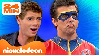 24 Minutes of Captain Man Being Indestructible amp Underestimating Villains  Nickelodeon [upl. by Marlene]