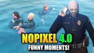 NOPIXEL 40 FUNNY MOMENTS Cornwood and Slacks Turn Invisible [upl. by Naehs]