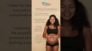 Hypnobabies Hypnobirthing Birthing Day Reminders [upl. by Vonny]