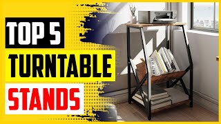 Top 5 Best Turntable Stands In 2022 [upl. by Samalla]