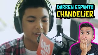 Darren Espanto Chandelier Sia LIVE Cover REACTION First Time Hearing It [upl. by Saravat]