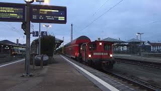 PbZ in Offenburg Köf III BR 335  DBbzfa 761  Desiro HC  Abfahrt [upl. by Bautram]